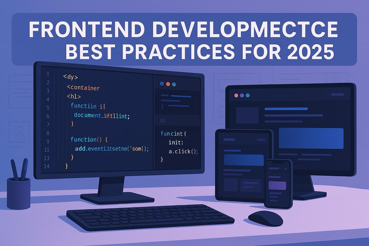 Frontend Development Best Practices for 2025 - The Complete Developer's Guide