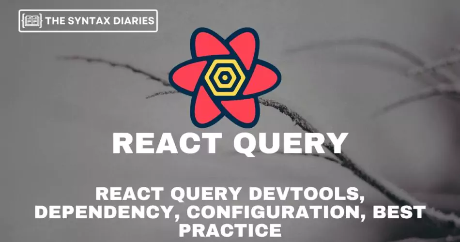 React Query Devtools, Dependency, Configuration, Best Practice